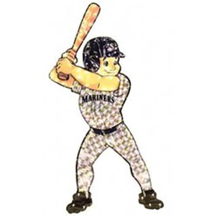 Signed And Sealed Seattle Mariners Window Light Up Player 20 Inch Double Sided SI2821796